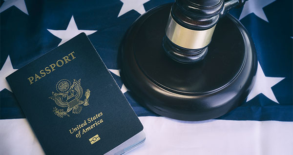 Image of a US passport